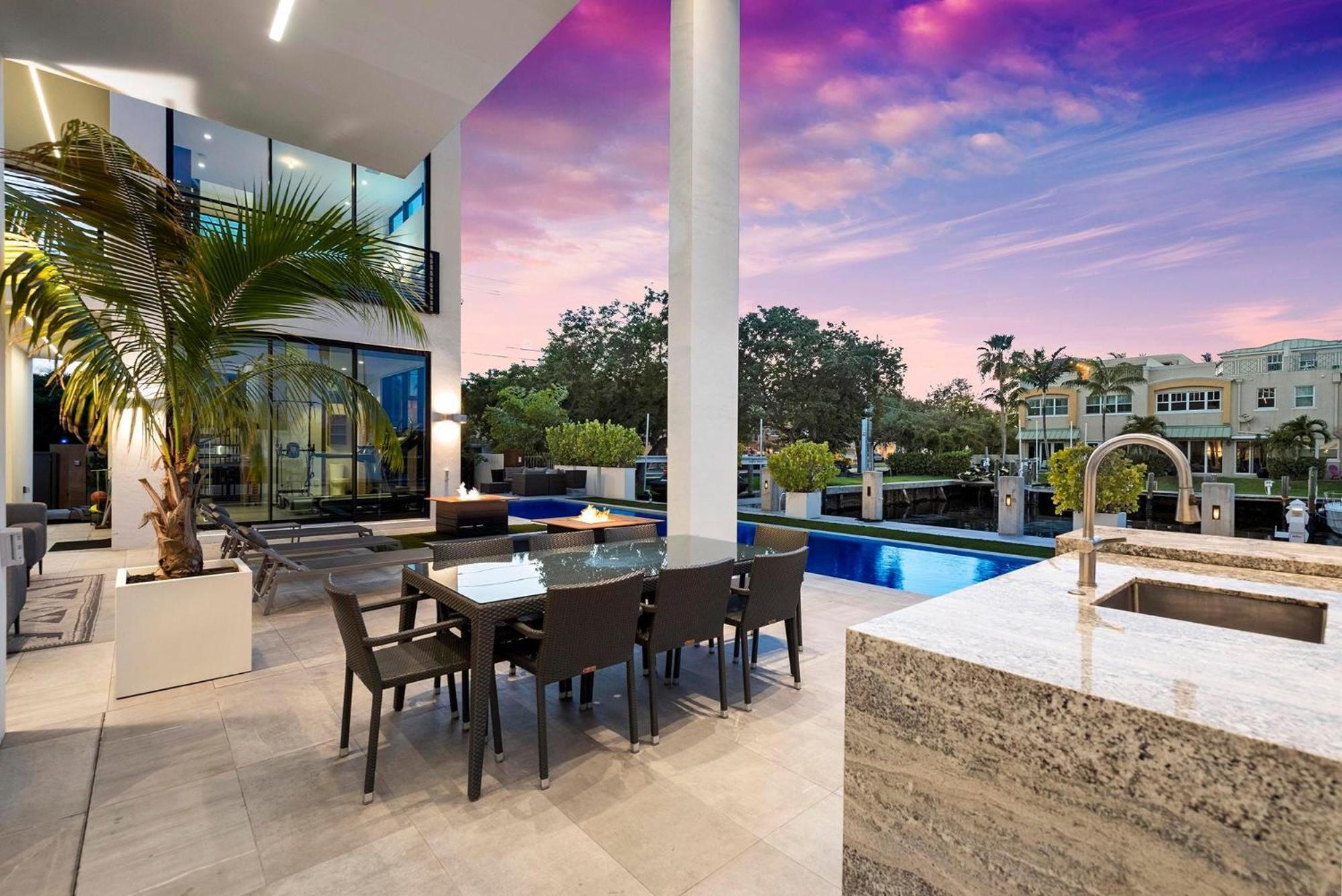Boardwalk Mansion Villa Fort Lauderdale Exterior foto