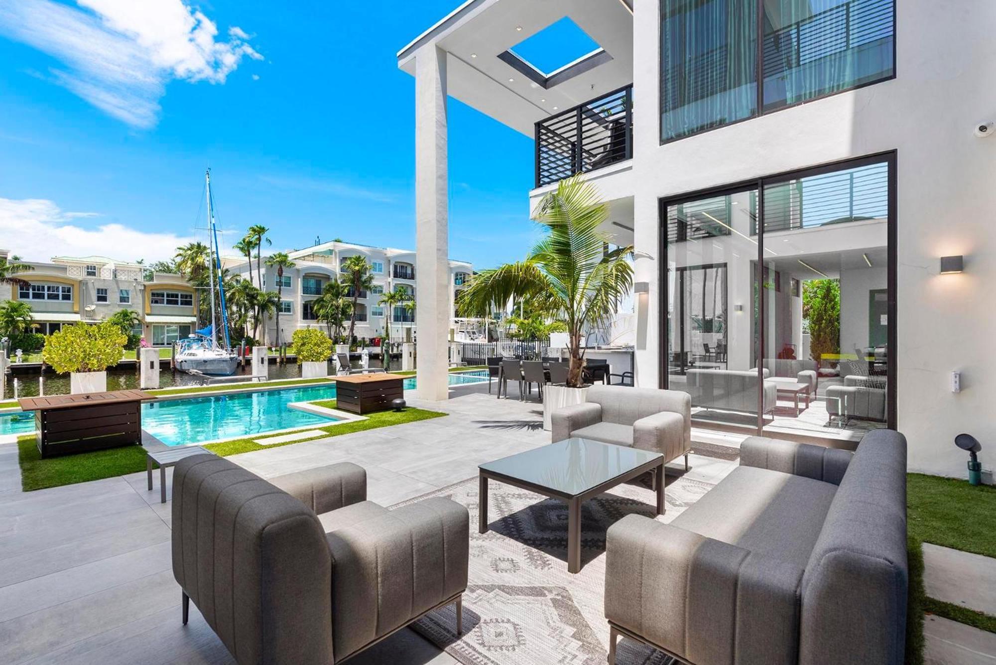 Boardwalk Mansion Villa Fort Lauderdale Exterior foto
